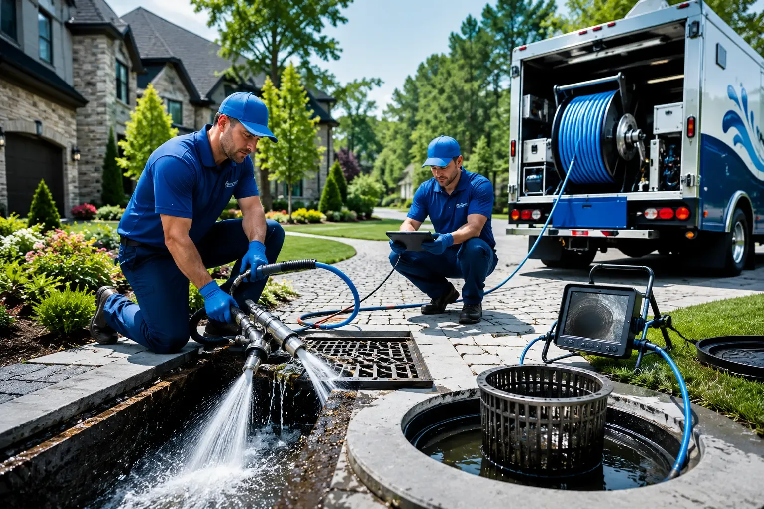 Local outdoor drain cleaning professionals in East Kingston, NH